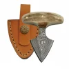 DM1119 Damascus Stag Push Dagger