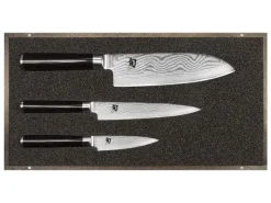 DMS.310 - Kai Japan Set de 3 couteaux de cuisine SHUN DAMAS INOX