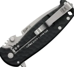 DPX Gear HEST/F Stonewash M390 Black Aluminium