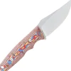 D0406 - Vosteed H-Back Copper Raindrop Micarta