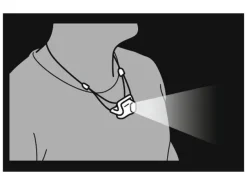 E102AA00 - Petzl Lampe Frontale Bindi Noir