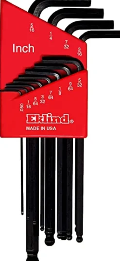 E730 - Clefs Allen americaines 12 pièces