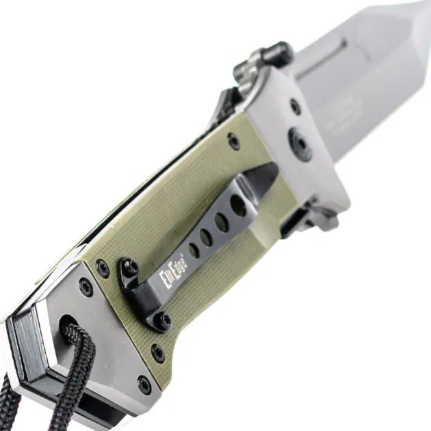EE10A139GN - ELITE EDGE Linerlock Assisted Opening VERT