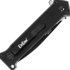 EE10970BK - ELITE EDGE Dagger Linerlock Assisté NOIR