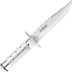 EE20690S - Survival Fixed Blade Silver
