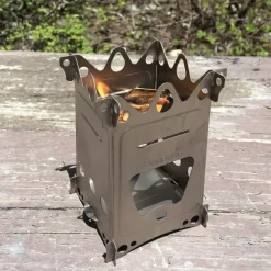 EL05 - EMBERLIT FireAnt Stainless Steel Camping Stove Réchaud Inox