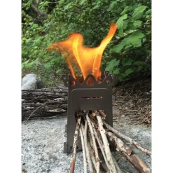 EL05 - EMBERLIT FireAnt Stainless Steel Camping Stove Réchaud Inox