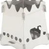 EL01 - EMBERLIT Original Wood Stove Stainless Steel Réchaud Inox