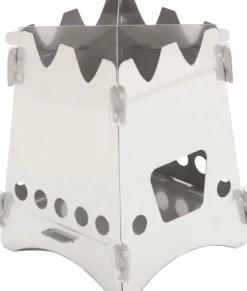 EL01 - EMBERLIT Original Wood Stove Stainless Steel Réchaud Inox