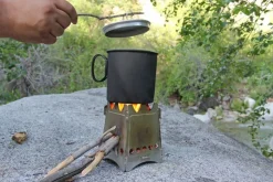 EL02 - EMBERLIT Ultra-Lite Wood Stove Réchaud Démontable Titane