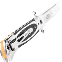 Elite Edge 440C Folder Black&White Micarta