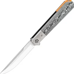 Elite Edge D2 Folder Black&White Micarta