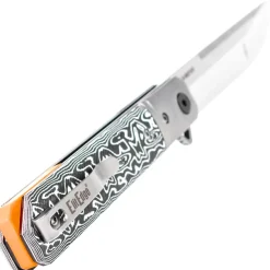 Elite Edge D2 Folder Black&White Micarta