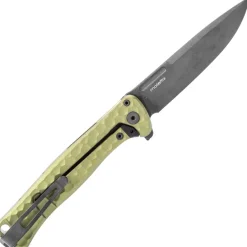 EM01A GB - Lion Steel Emmet Green Aluminium Hammertone Old Black