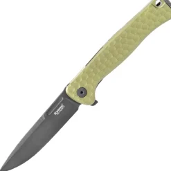 EM01A GB - Lion Steel Emmet Green Aluminium Hammertone Old Black