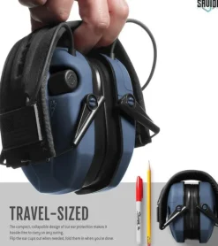EM-APOLLO-LU - Savior Casque Antibruit Electroniques Bleu