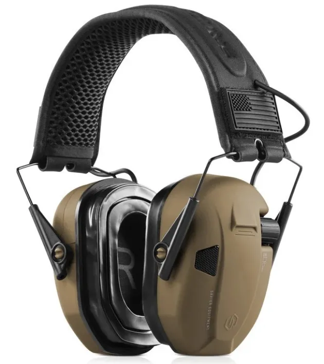 EM-APOLLO-TN - Savior Casque Antibruit Electroniques Tan