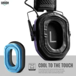 EM-APOLLO-UR - Savior Casque Antibruit Electroniques Violet