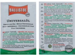 EN6100 - BALLISTOL Lingette huile universelle à l'unité