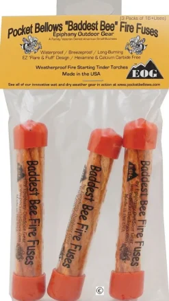 EOGBB3X - EPIPHANY OUTDOOR GEAR Baddest Bee Fire Fuses 3 pièces