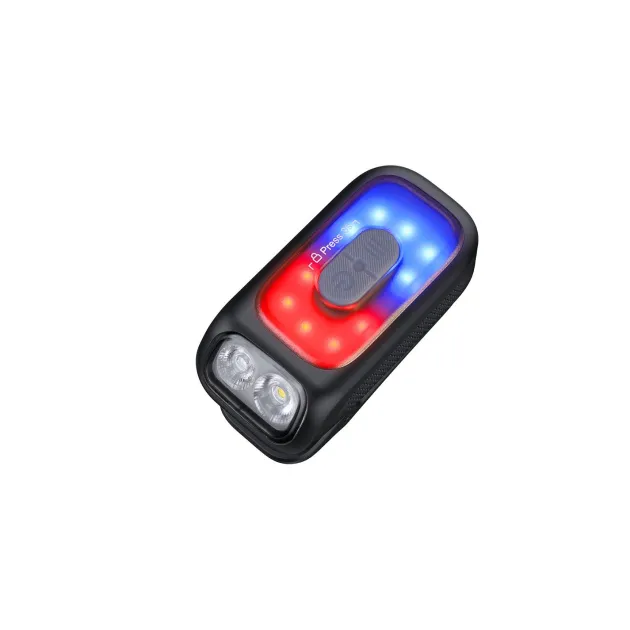 E04R White - FENIX E04R Lampe Clip-On 300lm BLANC