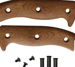 ESEE Plaquettes de rechange pour ESEE 5 Brown Micarta