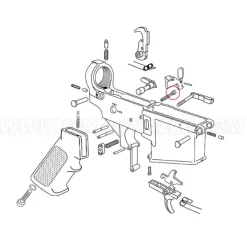 ET-180031 - Eemann Tech Bolt Catch Plunger for AR-15