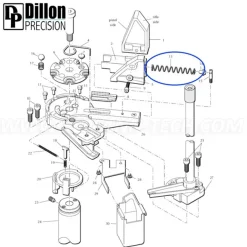 ET-513937 - Eemann Tech Case Insert Slide Spring 13937 for Dillon XL650/XL750