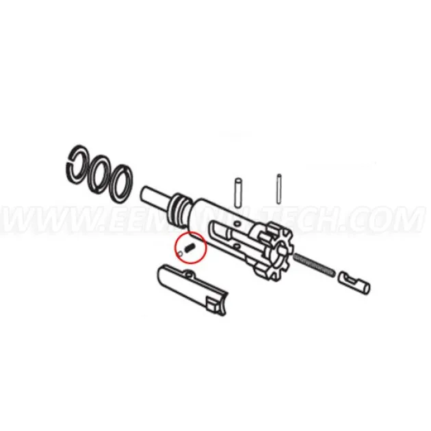 ET-180056 - Eemann Tech Extractor Spring for AR-15