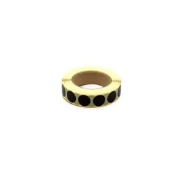 ET-302025 - Eemann Tech Gomettes noires - 14mm x 1000pcs