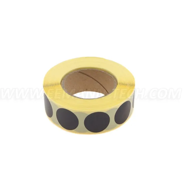 ET-302008 - Eemann Tech Gomettes Noires 20mm x 1000pcs.