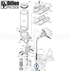 ET-514033 - Eemann Tech Primer Cup Spring 14033 for Dillon XL550/XL650