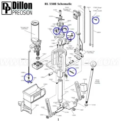 ET-520048 - Eemann Tech Springs Kit for Dillon RL550