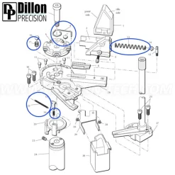 ET-521146 - Eemann Tech Springs Kit for Dillon XL650/XL750