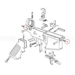 ET-180038 - Eemann Tech Takedown and Pivot Pin Detent for AR-15