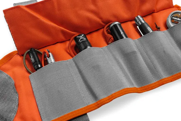 ET12250 - Exotac Trousse kit feu ToolROLL Orange