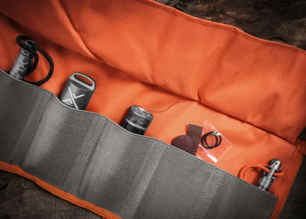 ET12250 - Exotac Trousse kit feu ToolROLL Orange