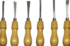 EXB56009 - Excel USA set de 6 ciseaux à bois