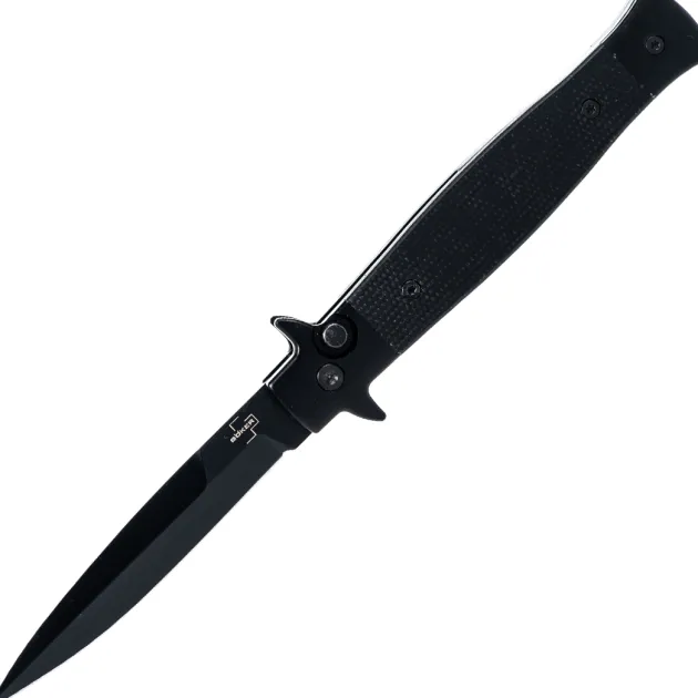 06EX751 - Boker Plus Stiletto Auto 3.5 All Black