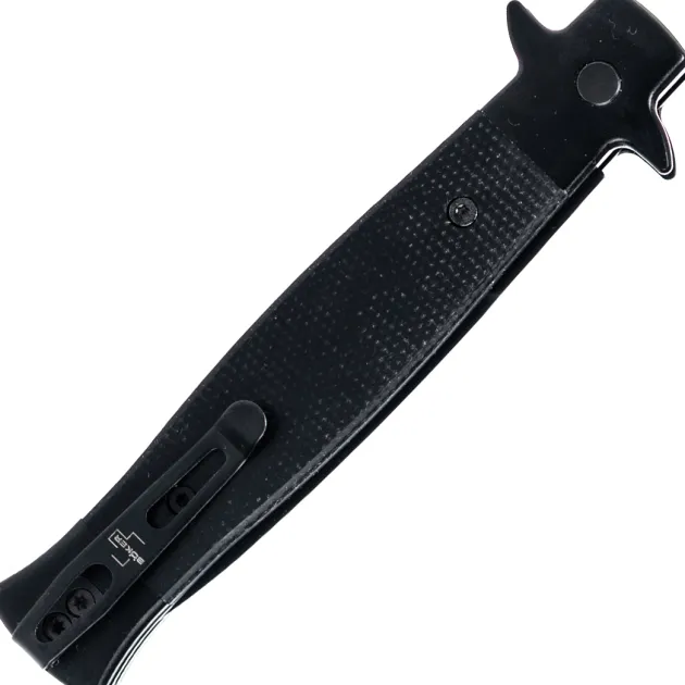 06EX751 - Boker Plus Stiletto Auto 3.5 All Black