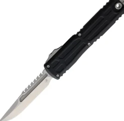 1117EX-10S - Microtech Ultratech EX-ZBP Interceptor Black STD