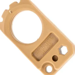 Extreme EDC Small Knuckleduster "Bad Mother Fucker" Tan