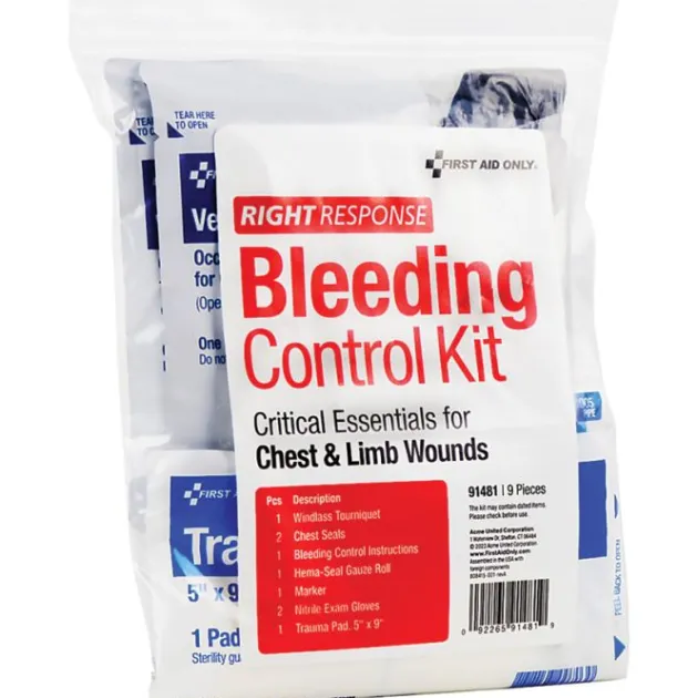 FAO91481 - First Aid Only Kit de Contrôle d'hémoragie Membres & Torse