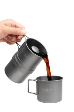 FBMXPERC - Maxi MyClean percolateur à café titane