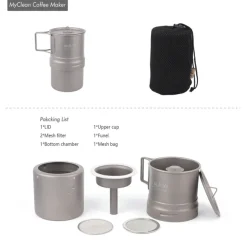 FBMXPERC - Maxi MyClean percolateur à café titane