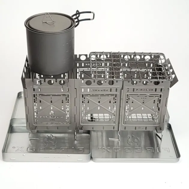 FBSSFREK - Firebox Kit deux Freestyles acier et accessoires