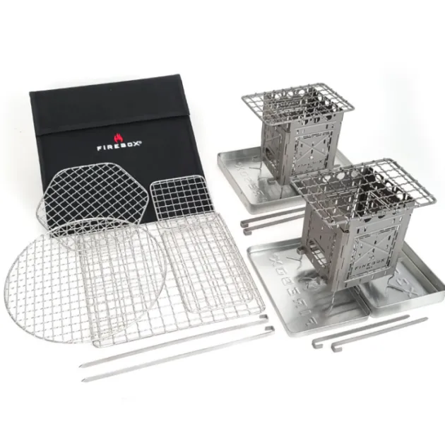 FBSSFREK - Firebox Kit deux Freestyles acier et accessoires