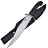 FCSA03BPW Frost Cutlery Bowie Pakkawood Black