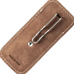 900FDV3 BR - Lion Steel étui à clip cuir marron