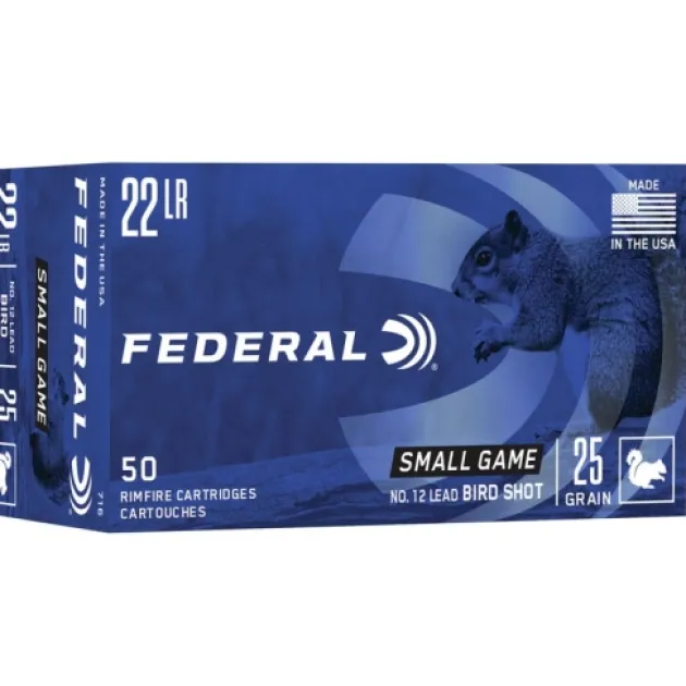 62100246 - FEDERAL 22LR grenaille Bird Shot Cal.22LR